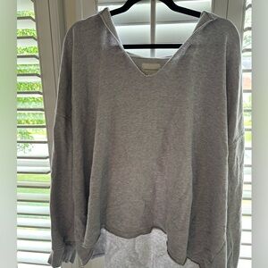 Light weight long sleeve with hood